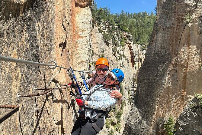 Shorty Town Via Ferrata near Zion National Park