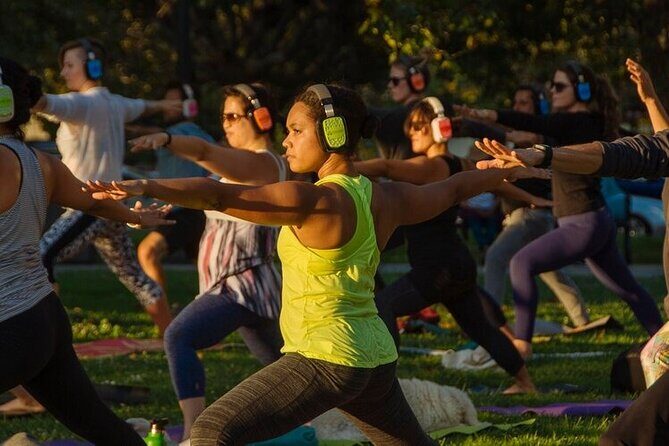 Silent Disco Style Yoga Class in Lake Merritt Pergola - Is It Worth the Price?