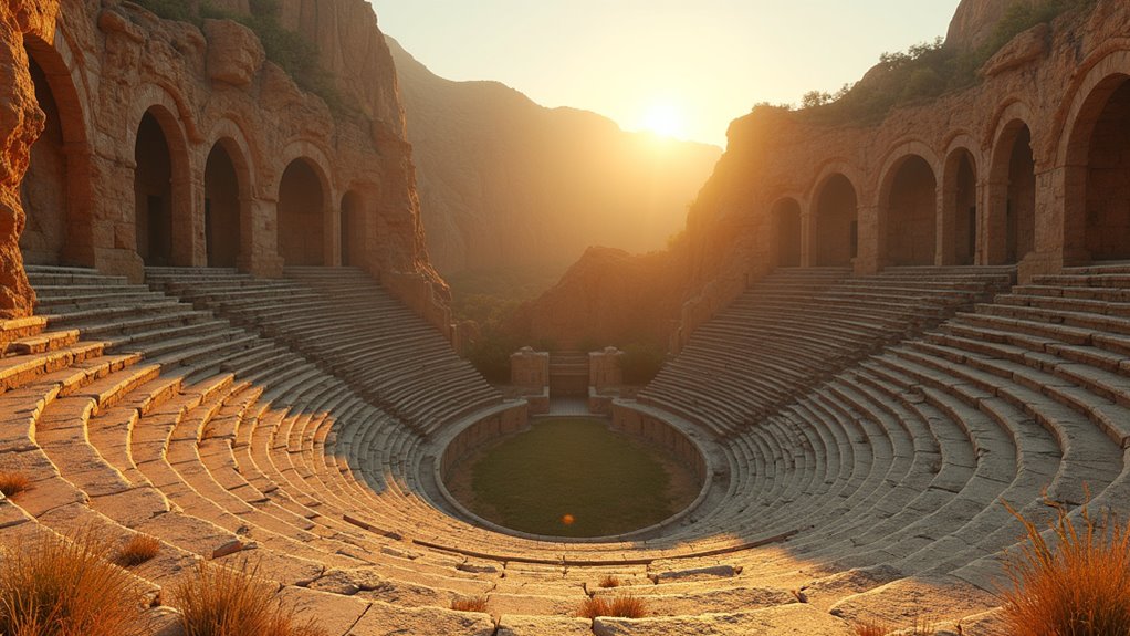 silent dawn amphitheater exploration