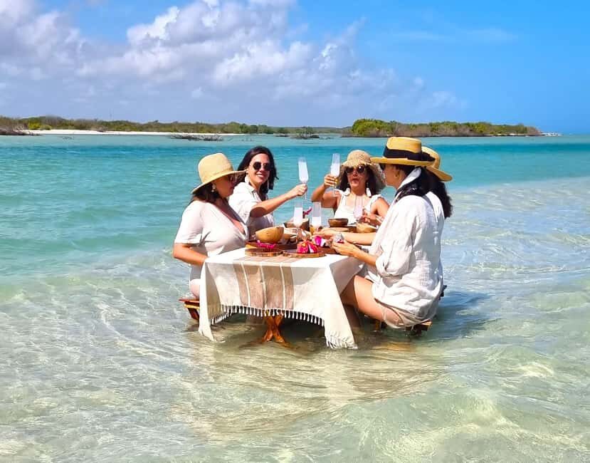 Sisal: Picnic PREMIUM en medio del mar y snorkel manantial