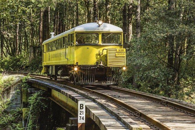 Skunk Train: Wolf Tree Turn from Willits - Authentic Experiences and Authenticity