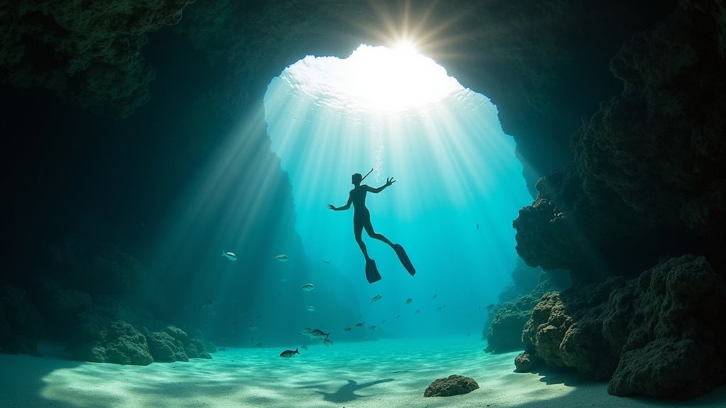 snorkel thunderball grotto adventure