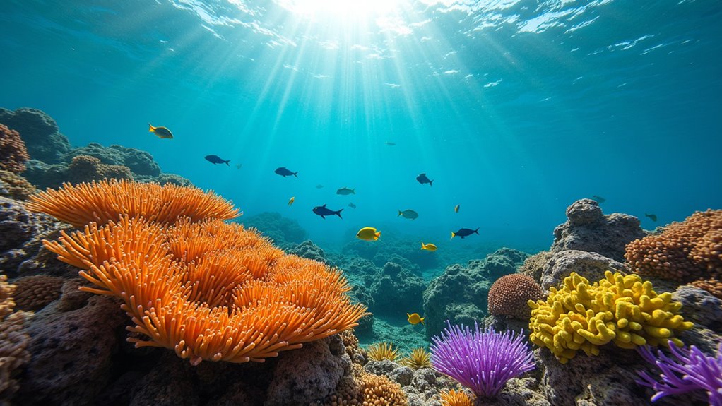snorkel vibrant coral reefs