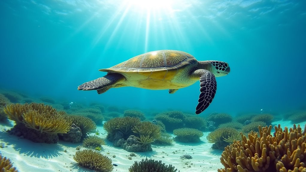 snorkel with turtles responsibly