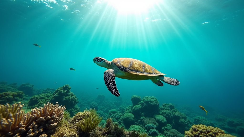 snorkel with turtles taiwan