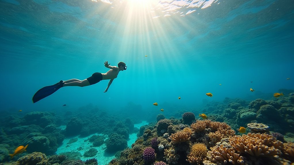 snorkeling at malendure beach
