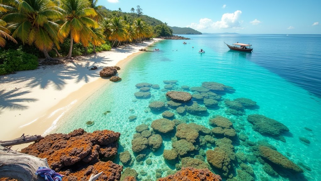 snorkeling beaches forest trails
