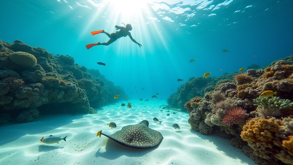 snorkeling belize s marine reserve