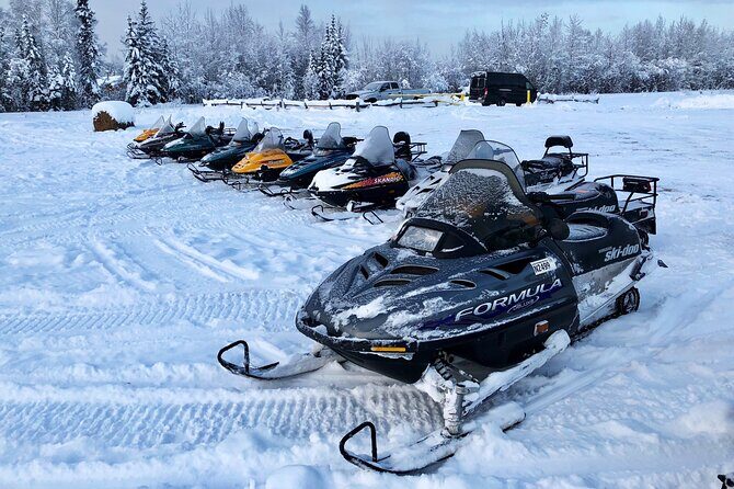 Snowmobile Guided Tour within The Date with Aurora in Alaska - The Practical Side: What You Need to Know