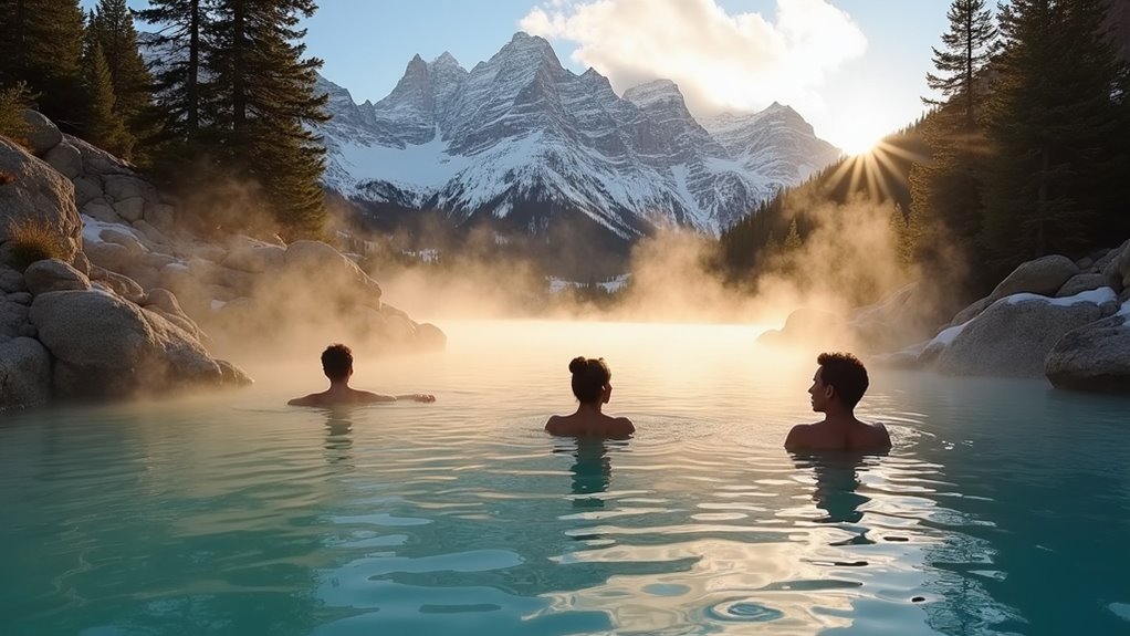 soak relax mountain views