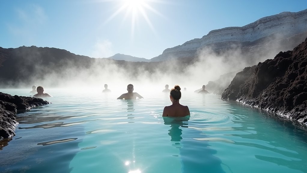 soothing sulfur hot springs