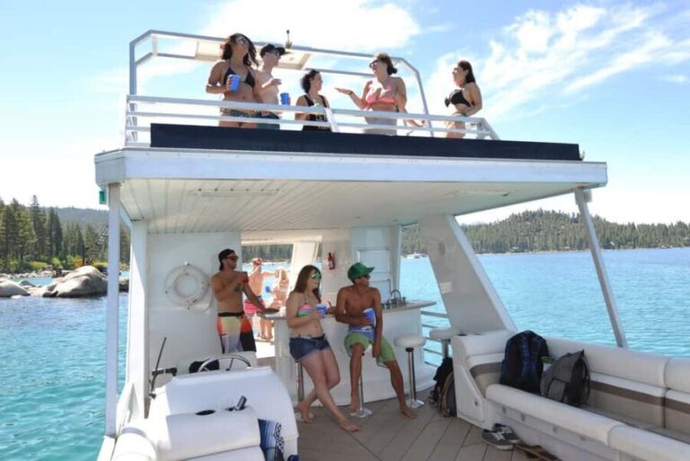 South Lake Tahoe: 36-Foot Weekender Pontoon Boat Rental - The Itinerary and Highlights