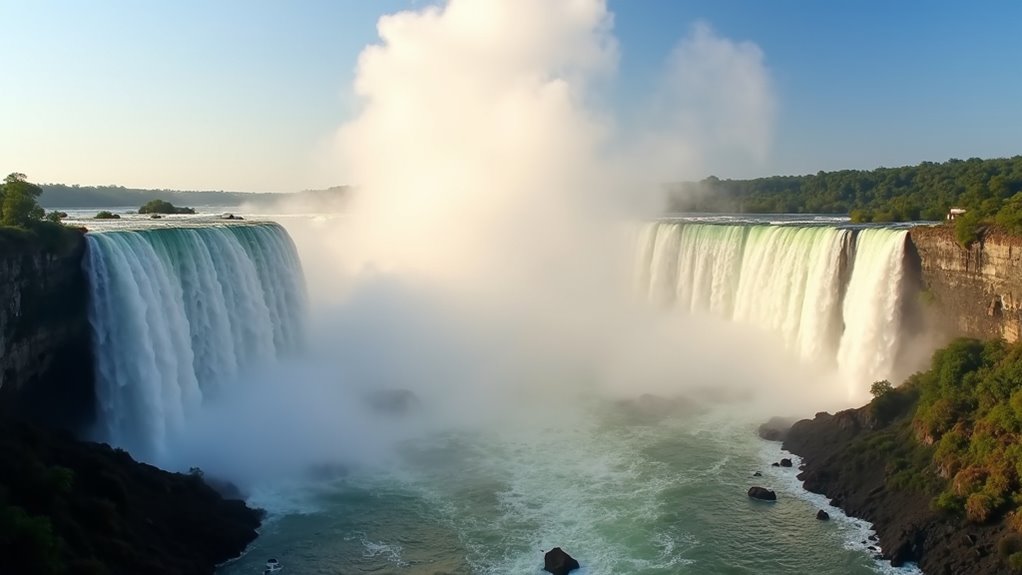 spectacular falls dual perspectives