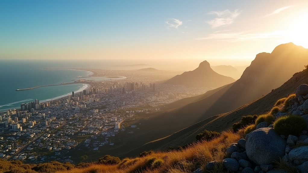 spectacular panoramic city views