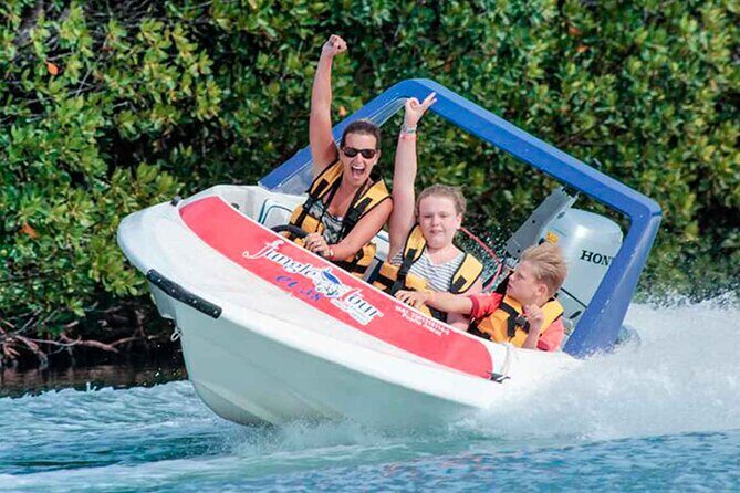 Speed Boats through the Cancun Lagoon (Jungle Tour Couples) - What’s Included and What’s Not