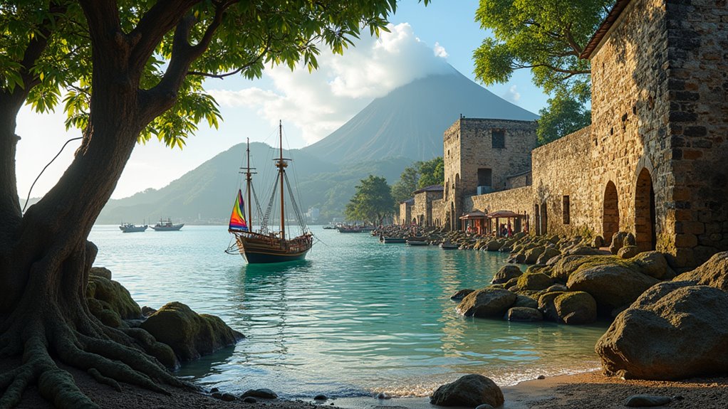 spice trade colonial forts