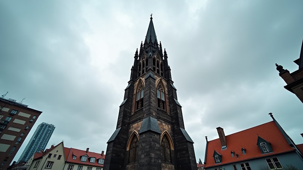 spire views and wwii memorial