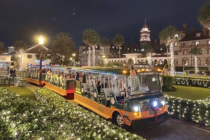 St. Augustine Nights of Lights Tour - Each Booking is a Row for 4 - The Experience and Itinerary