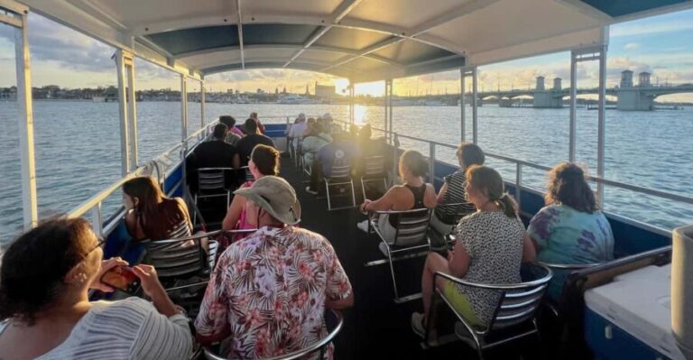 St. Augustine: Sunset Boat Tour with Dolphin Spotting - The Itinerary: A Gentle Ride through Water and Time