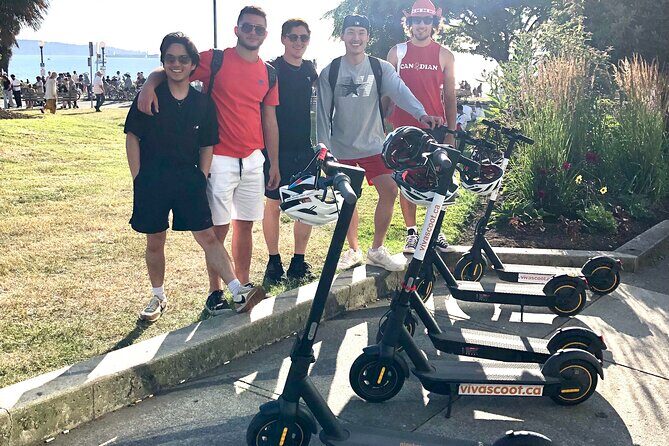 Stanley Park Seawall E-scooter Rental with Self Guided map - Key Points to Remember