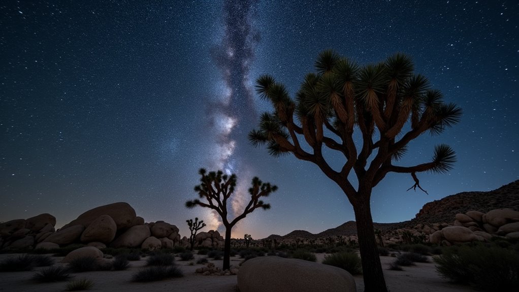 stargazing at joshua tree