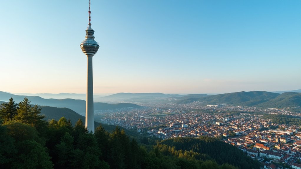 stuttgart tower panoramic views