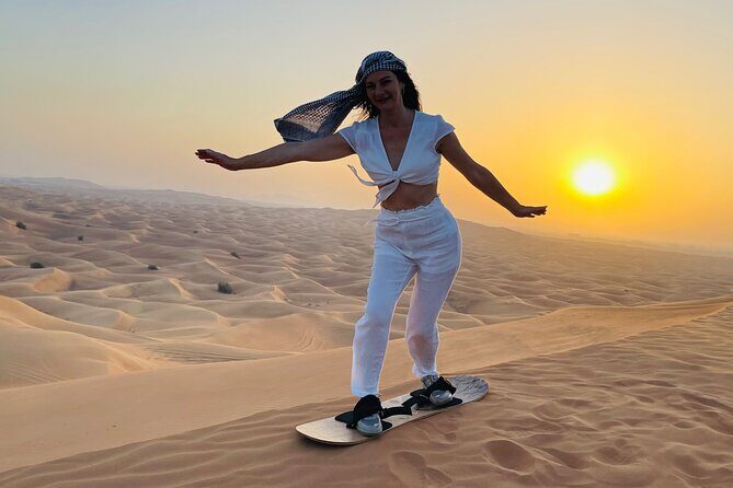 Sunrise Desert Safari with Sand Boarding and Camel Ride - What to Expect from the Tour Itinerary