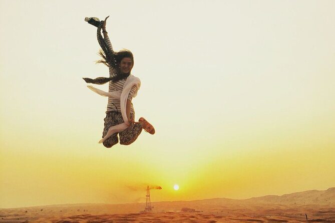 Sunrise in Dubai Desert - The Heart of the Tour: Dune Bashing and Sandboarding