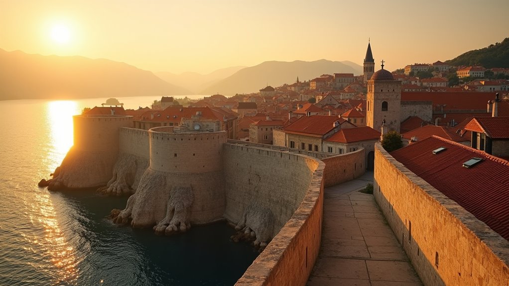 sunrise dubrovnik wall tour
