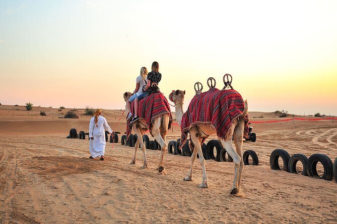 Sunset Camel Trek & Red Dunes Safari with BBQ at Al Khayma Camp From Dubai - The Sum Up