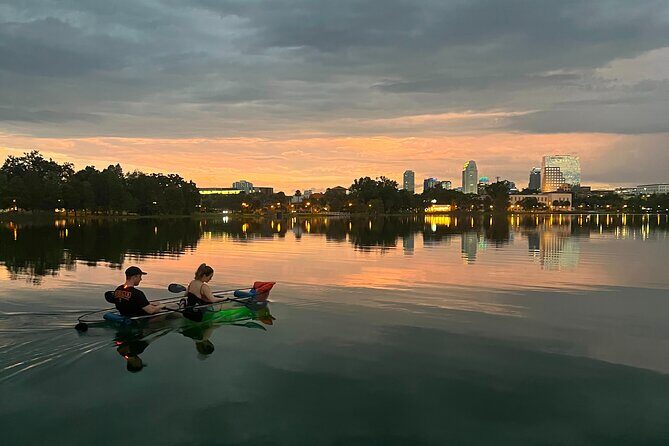 Sunset Clear Kayak or Clear Paddleboard in Orlando - Value and Pricing