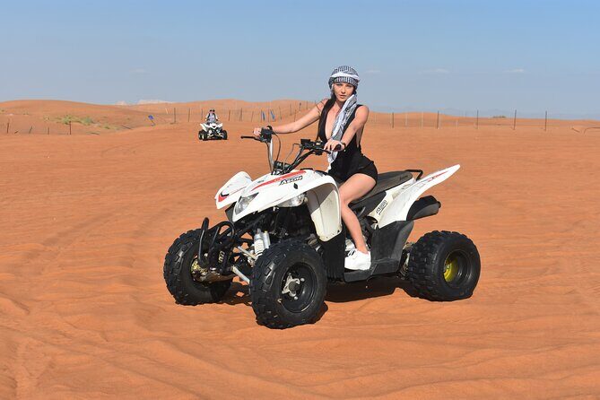 Sunset Desert Safari Quad bike Camel ride Sand Board & BBQ Dinner - The Experience in Context: Why It Works