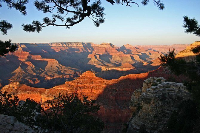 Sunset in the Grand Canyon from Sedona - The Logistics and Value