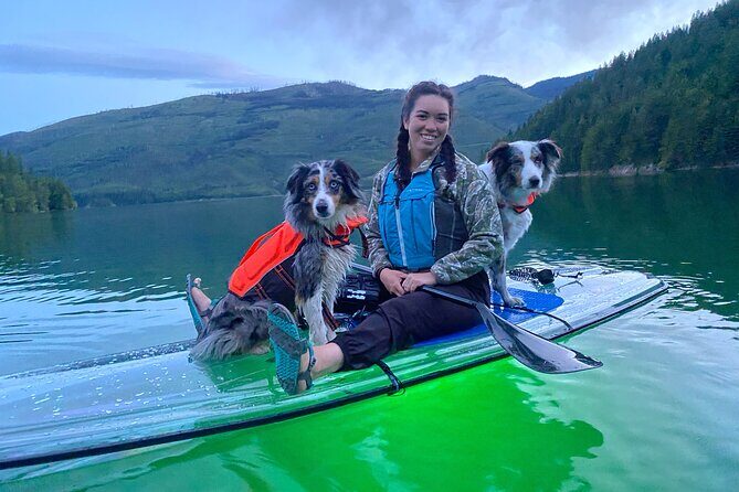 Sunset LED Clear Paddleboard Rentals for Glacier Park - A Detailed Breakdown of the Itinerary
