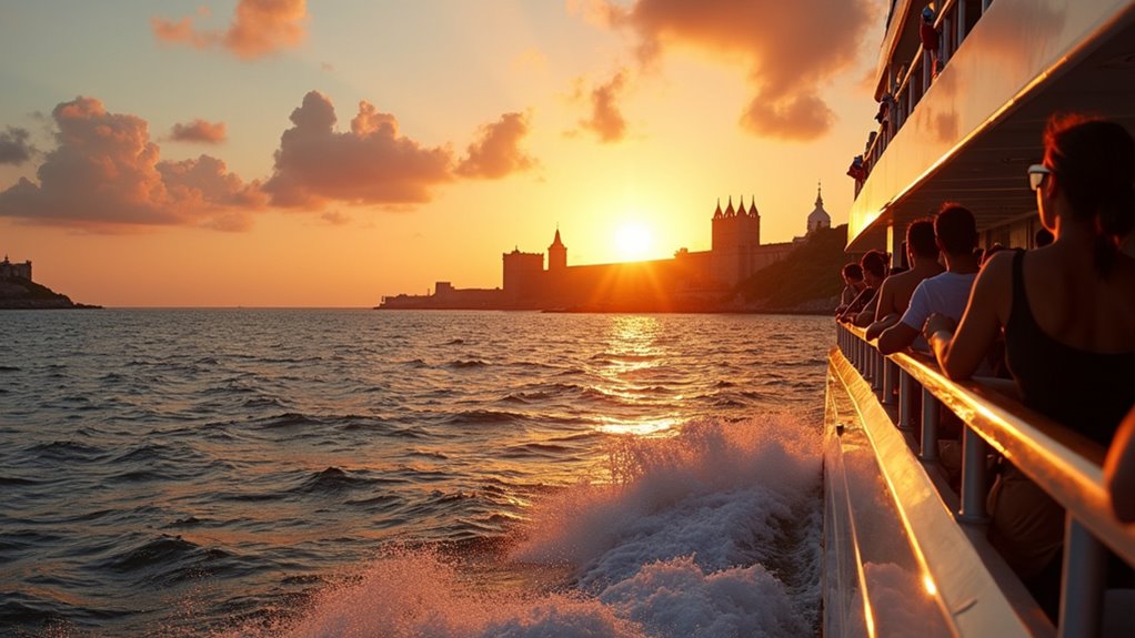 sunset cartagena bay cruise
