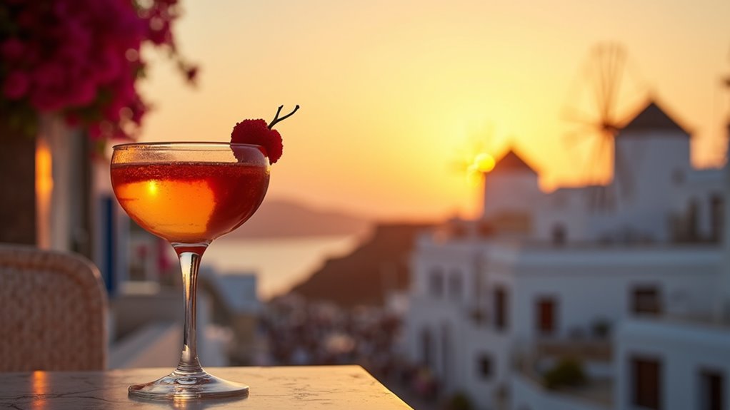 sunset cocktails at little venice