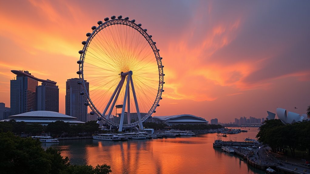sunset skyline view timing