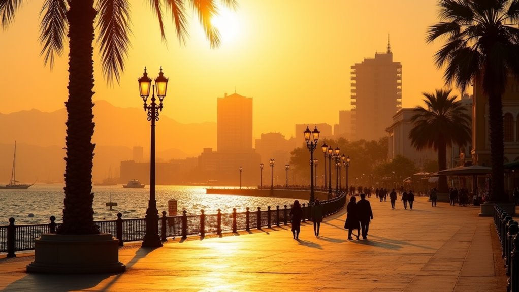 sunset stroll along kordon
