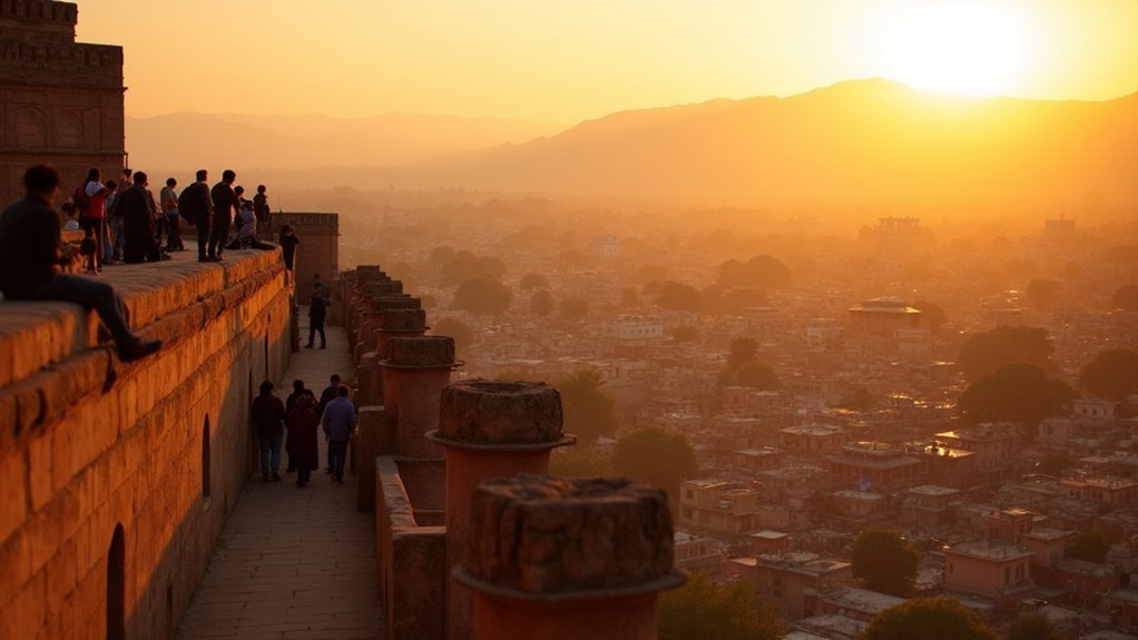 sunset views from nahargarh