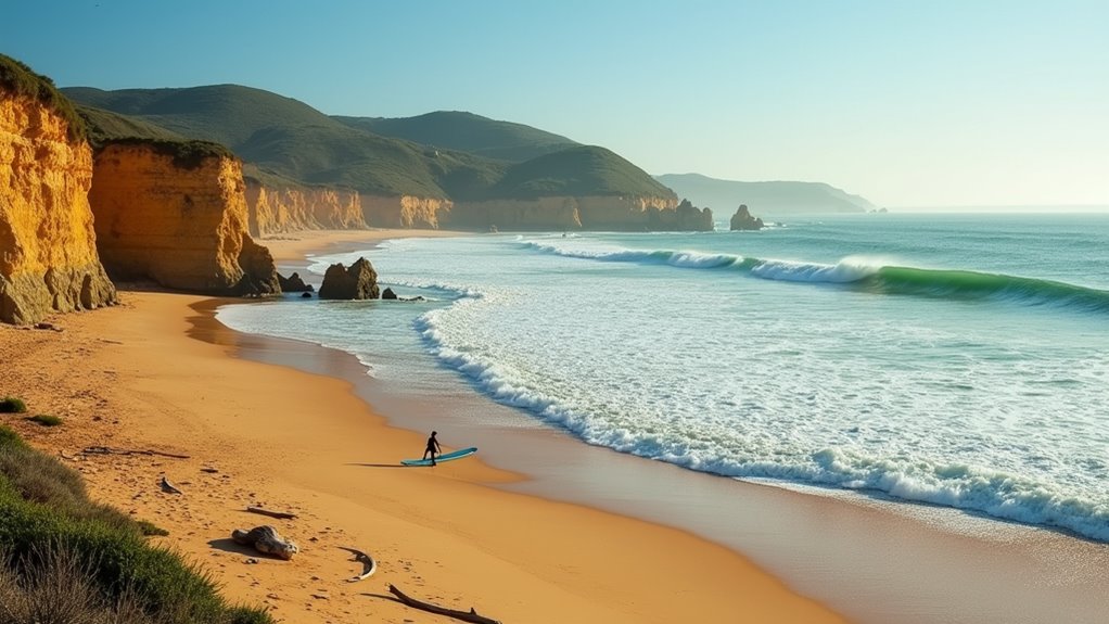surfing beaches dunes lagoon