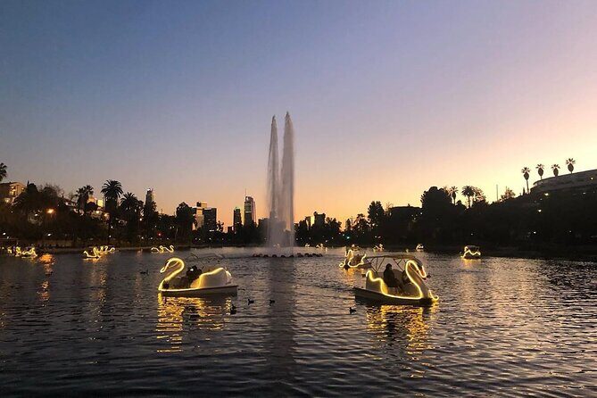 Swan Boat Night Ride at Echo Park Lake - Authentic reviews from visitors