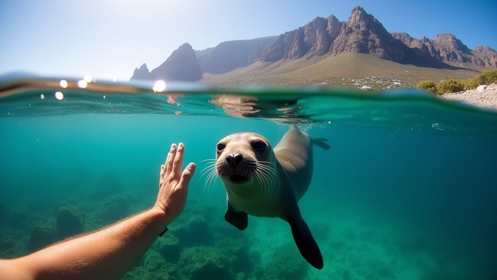 swim with cape fur seals