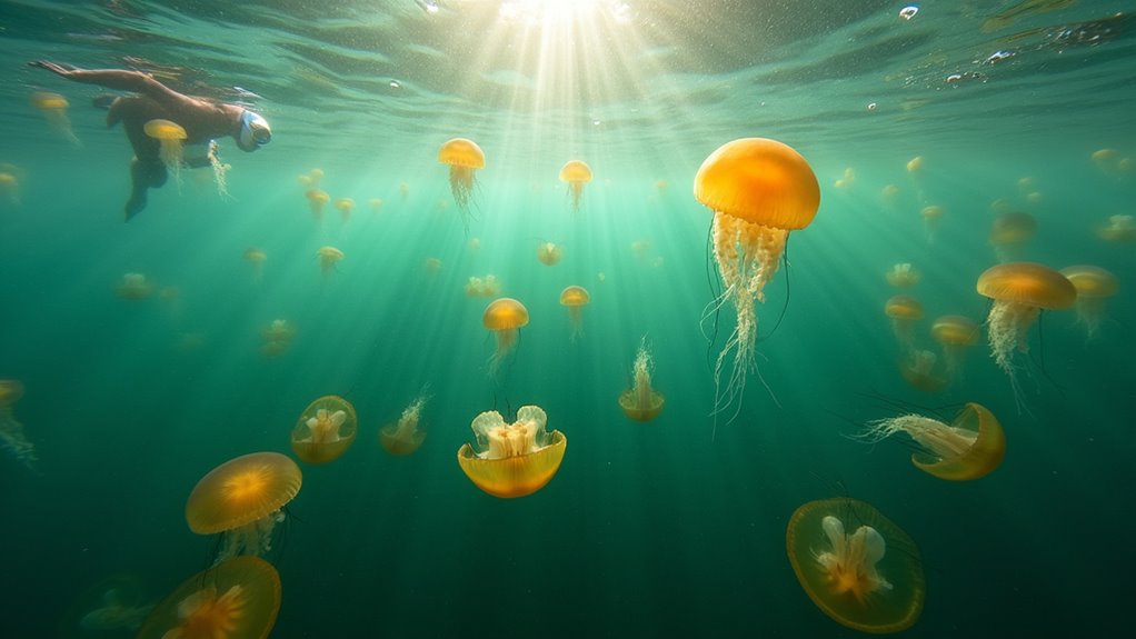 swim with jellyfish ecosystem