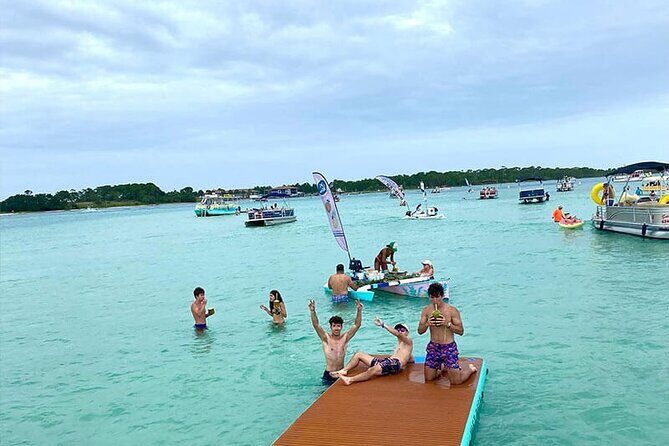 TAILFINS Destin Tiki Crab Island Dolphin Tour PRIVATE( 3 Hours)