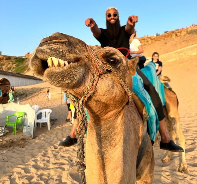 Tangier: Achakar Beach Sunset Camel Ride & Moroccan Dinner - The Perfect Balance of Scenic Beauty and Cultural Discovery