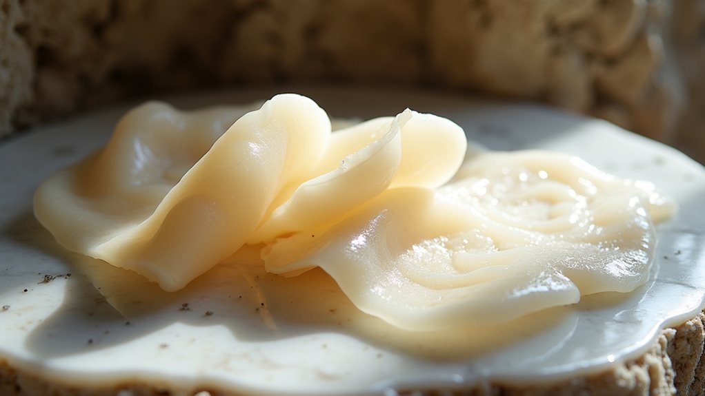 tasting lardo in marble caves