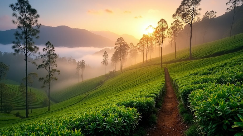 tea estate scenic mountain hikes