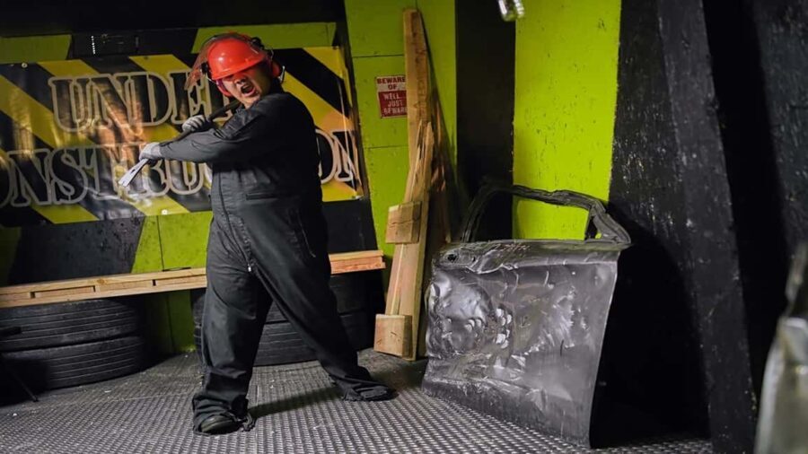 Temecula: Rage Room Experience with Music - The Equipment and Object Selection