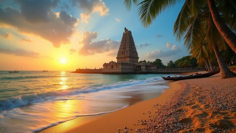temples and beaches activities