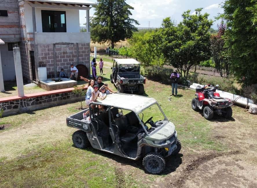 Tequisquiapan: UTV Tour with Wine Tasting and Cheese Pairing